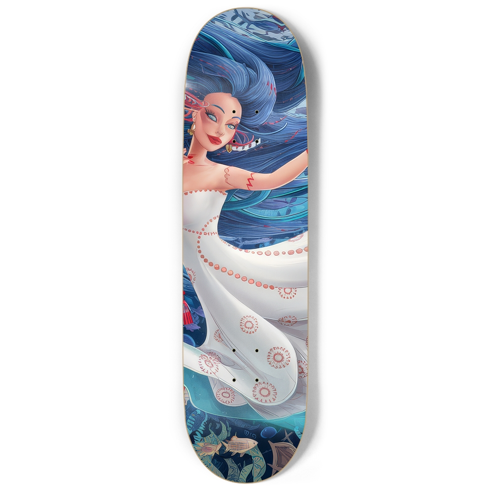 Mermaid Dance Skateboard