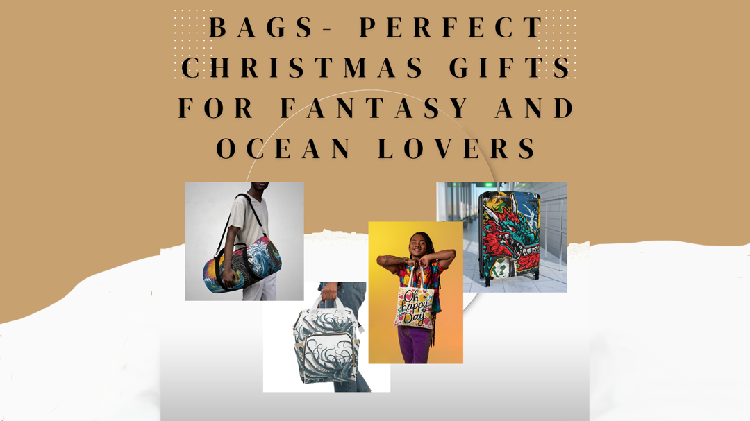 Embrace the Magic of Sea Dragon Dreams Bags: Perfect Christmas Gifts for Fantasy and Ocean Lovers