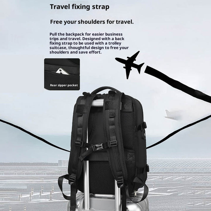 Vacuum-Compression Waterproof Travel Backpack