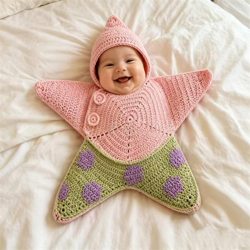 Starfish Fu Bao Baby Outfit Set