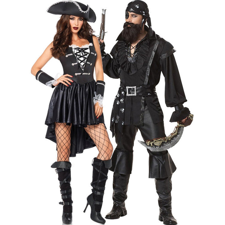 Men’s Halloween Pirate Costume – Buccaneer Cosplay Outfit