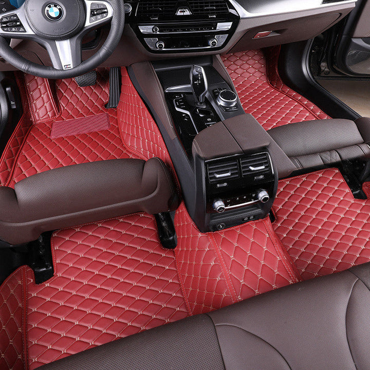 Odorless TPE Car Floor Mats for 5-Seat Vehicles