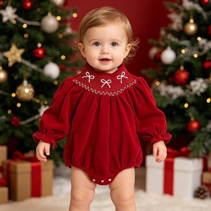Baby Girl Spring And Autumn Romper