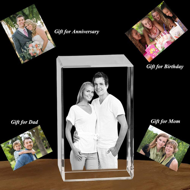 Personalized Photo Crystal with Laser Engraving