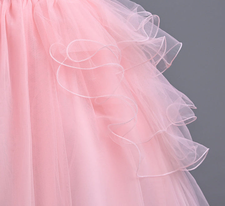 Girls’ Elegant Princess Party Dress – Formal Special-Occasion Gown