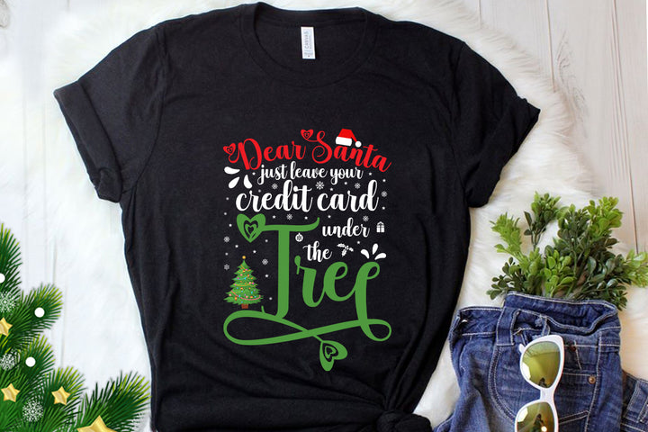 Unisex Softstyle T-Shirt - Leave Your Credit Card Under The Tree