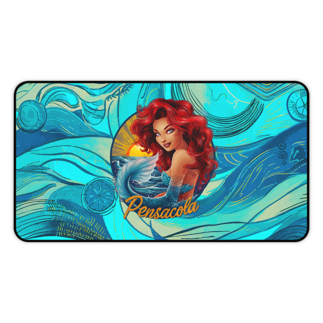 Desk Mat - Pensacola Mermaid