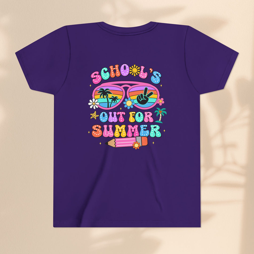 Youth Summer Vibe Tee – "School's Out for Summer"