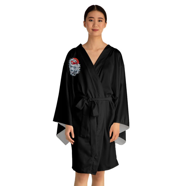 Long Sleeve Kimono Robe (AOP) - Emperor Dragon