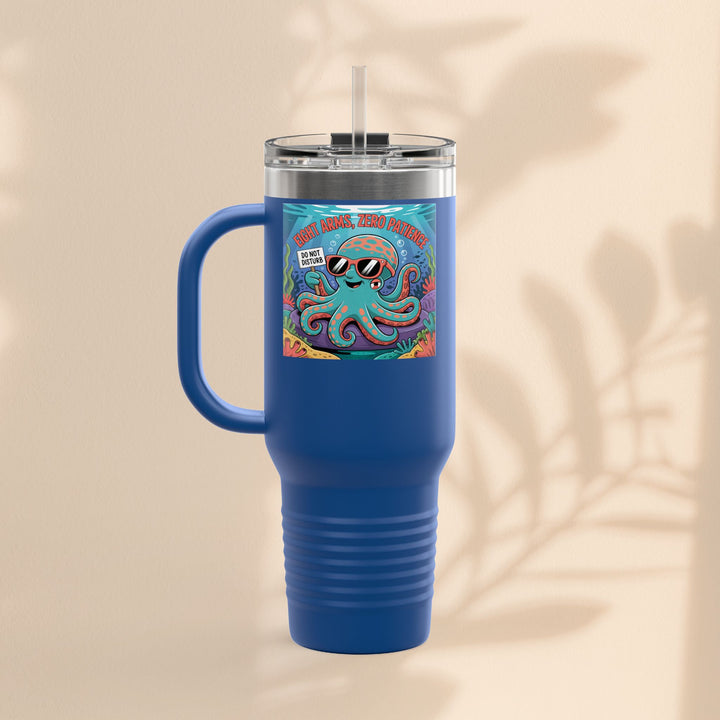 Eight Arms Zero Patience Insulated Travel Mug, 40oz
