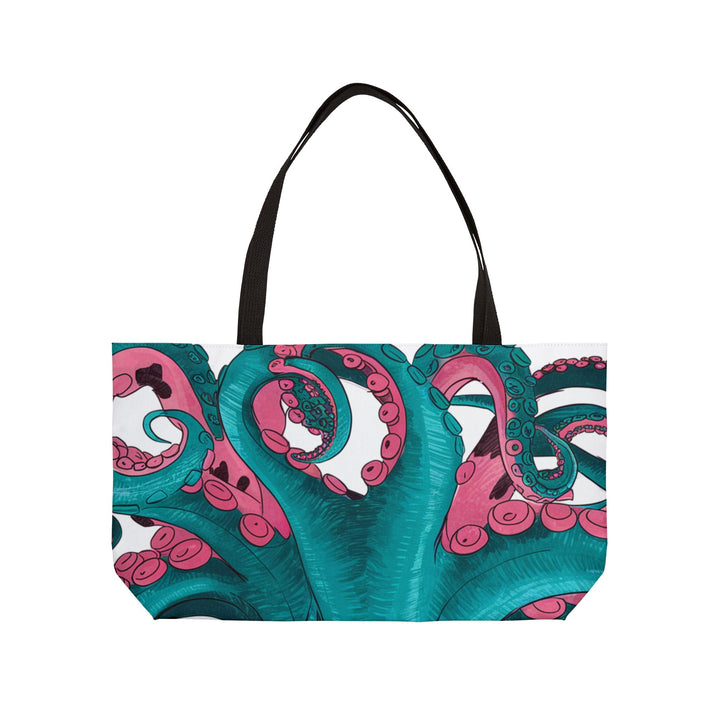 Weekender Tote Bag - Pink Octopus