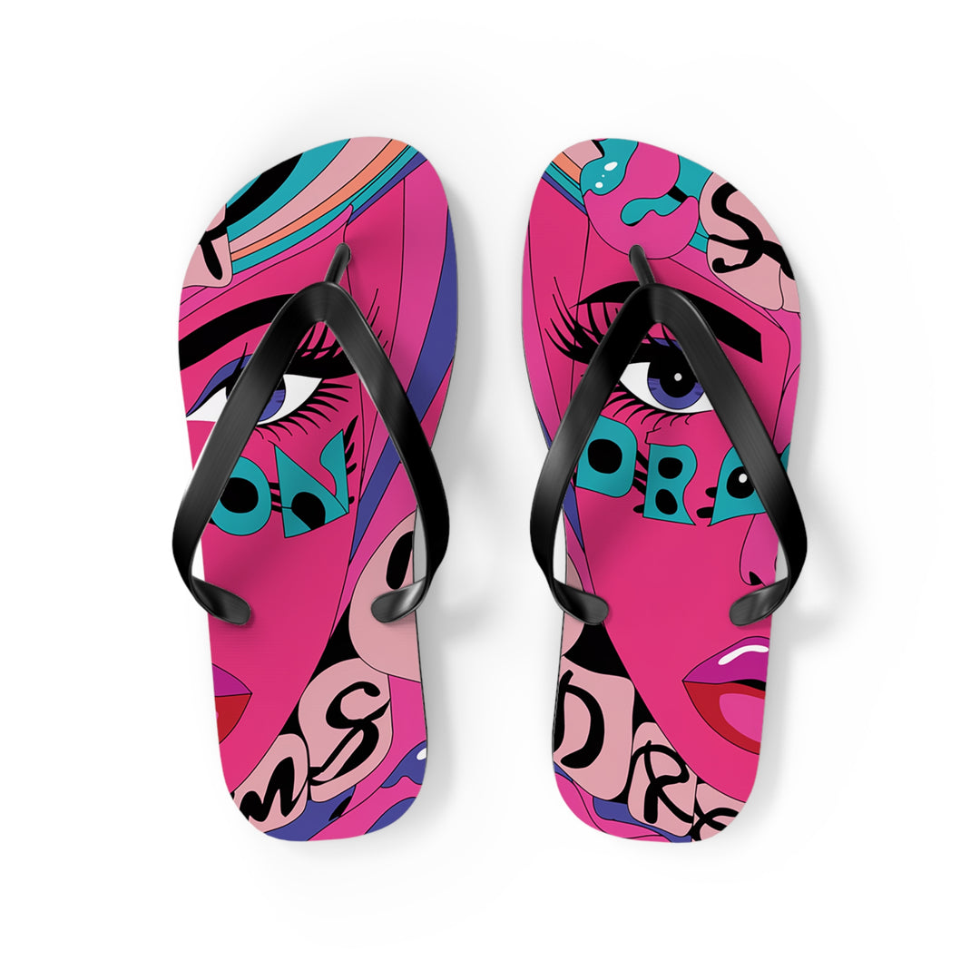 Sea Dragon Dreams Flip Flops