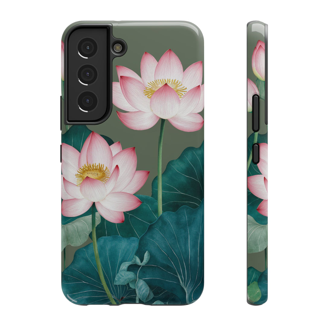 Impact-Resistant Cases - Lotus Flowers