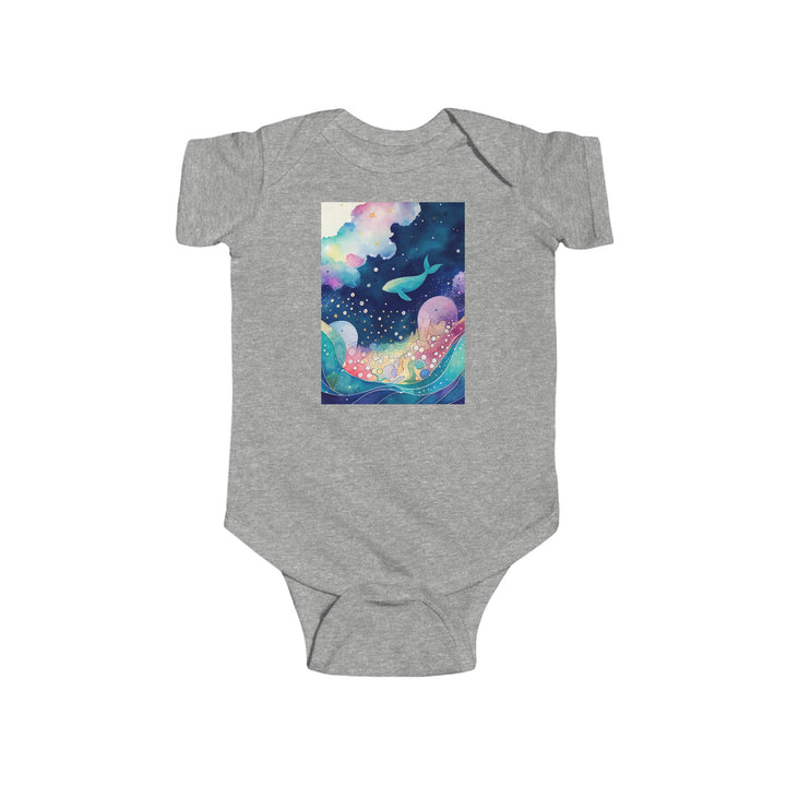 Infant Fine Jersey Bodysuit - Whale of a Day