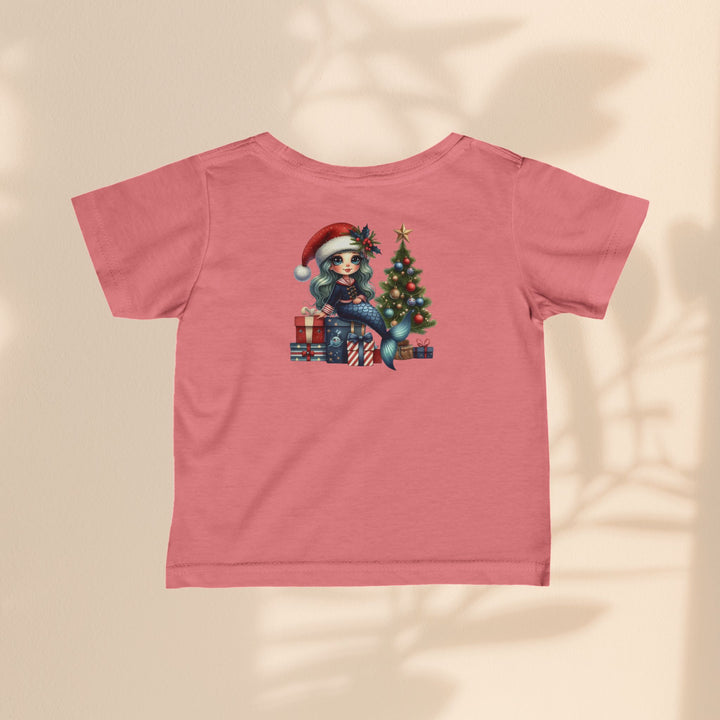 Infant Fine Jersey Tee - Mermaid Christmas