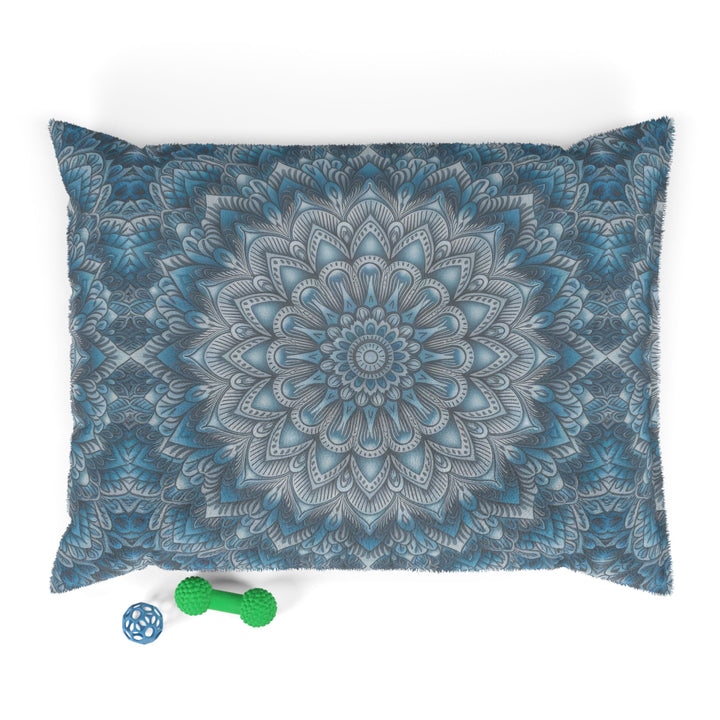 Blue Mandala Pet Bed