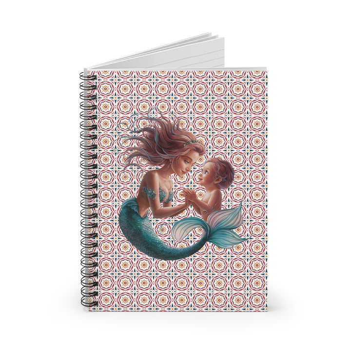 Spiral Notebook - Ruled Line - Mermaid Mama