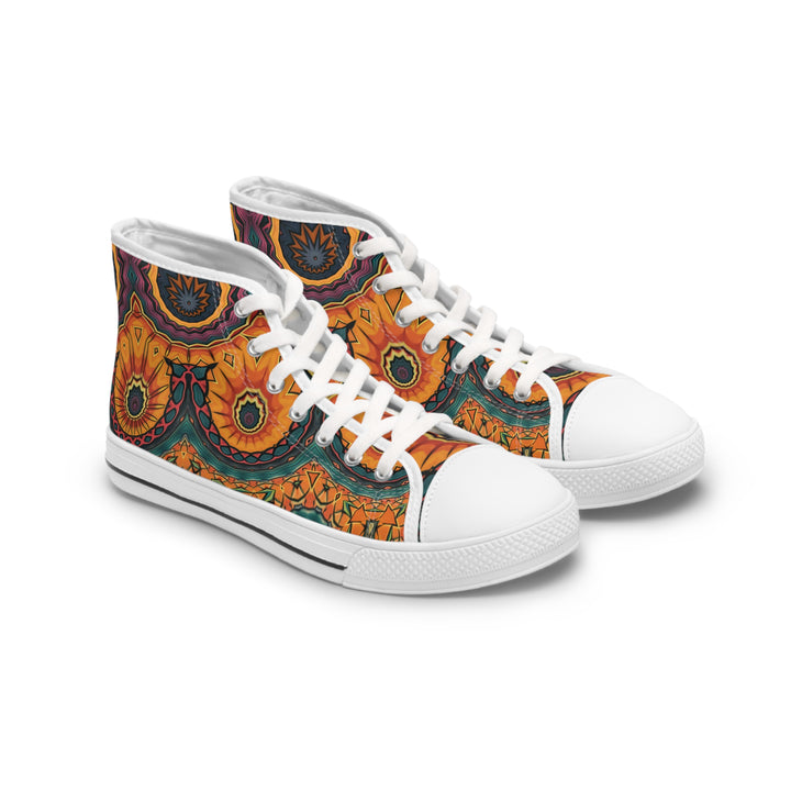 Women's High Top Sneakers - Sunshine