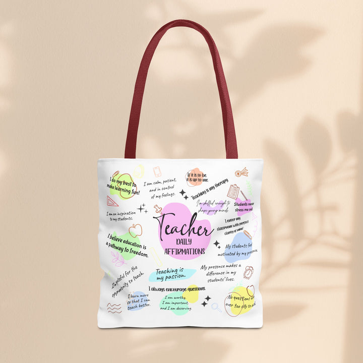 Tote Bag  - Teacher Daily Affirmations