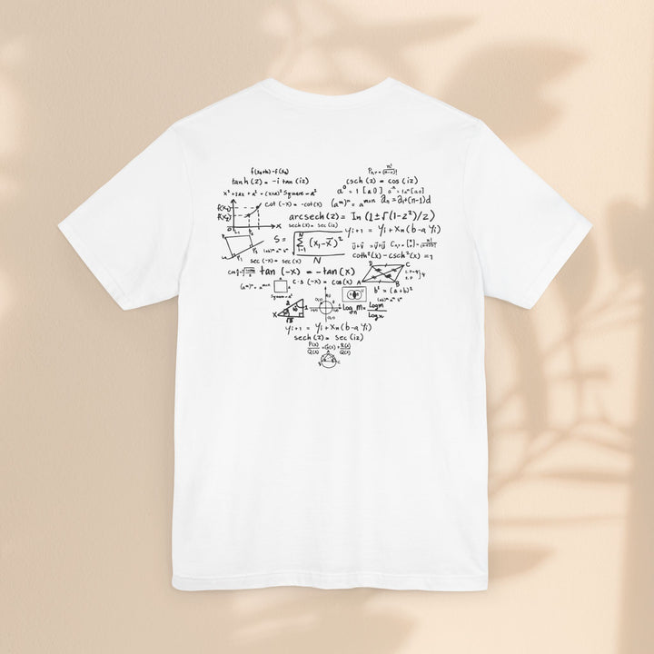 Unisex Jersey Short Sleeve Tee - Math Heart