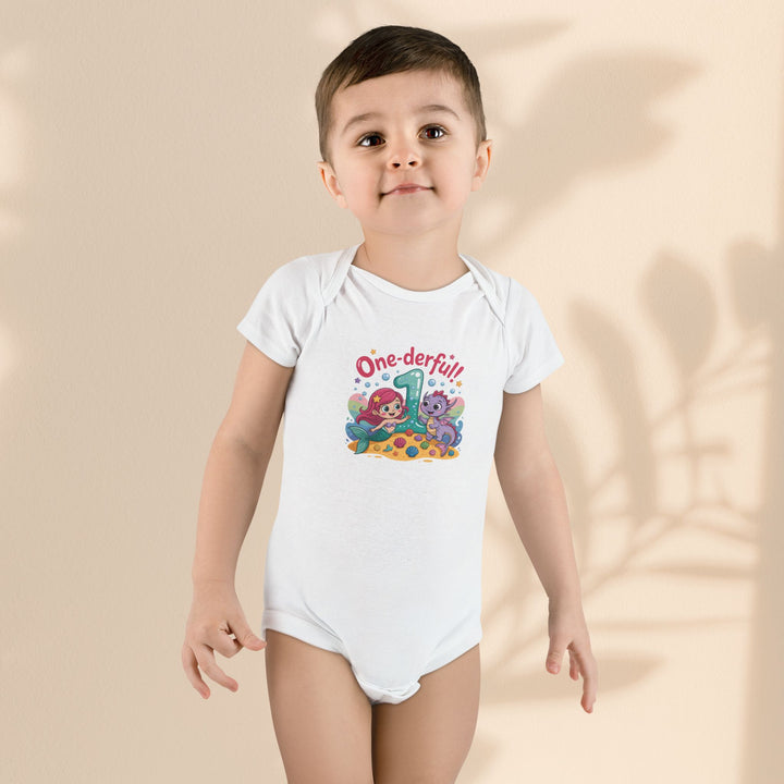 One-Derful Baby Onesie - One Year Baby Onesie