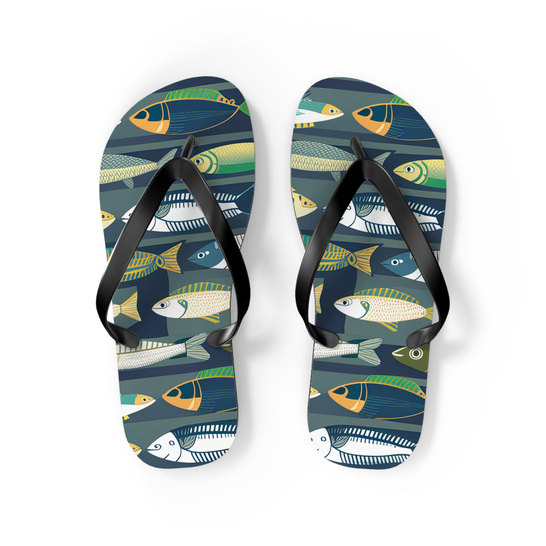 Flip Flops - Fish Line