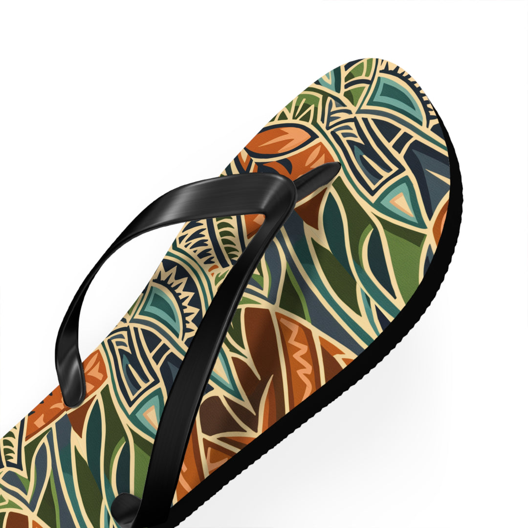 Flip Flops - Tribal Orange