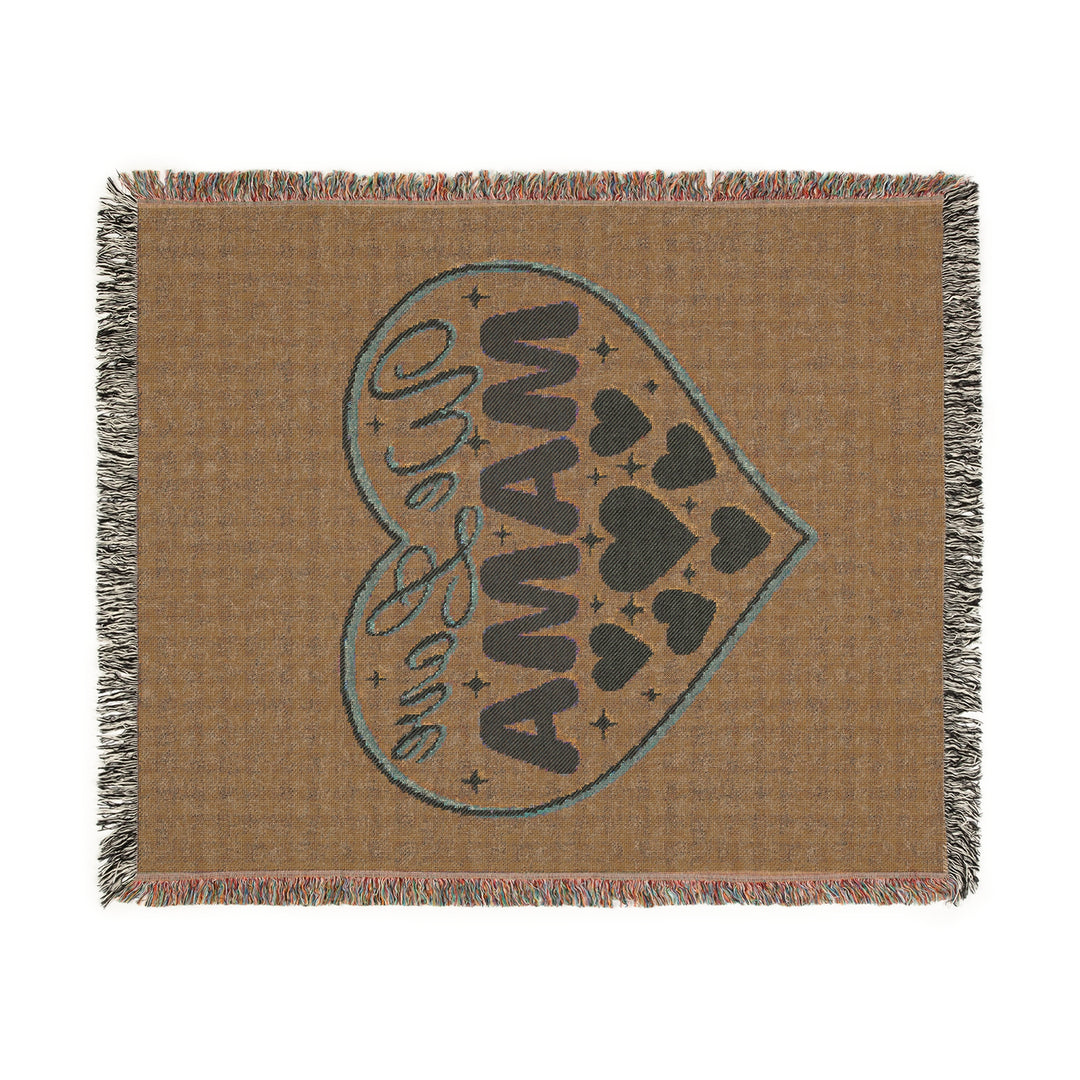 Cozy Woven Blanket for Mom - Heartfelt Gifts for Mother's Day & Birthdays