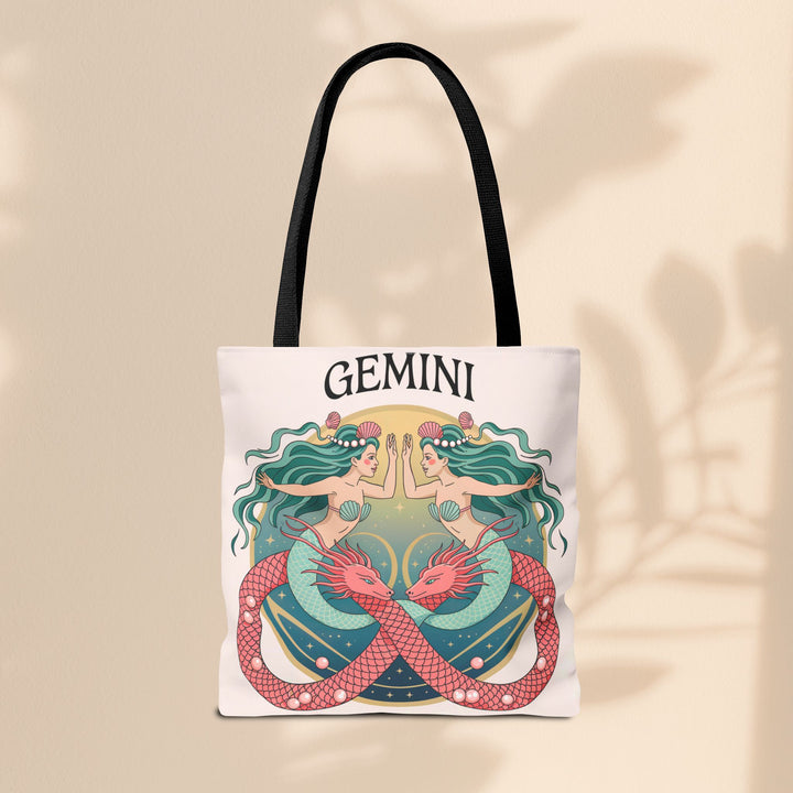 Gemini Zodiac Tote Bag, Astrological Bag, Personalized Gift, Astrology Lover, Horoscope Accessory, Birthday Present