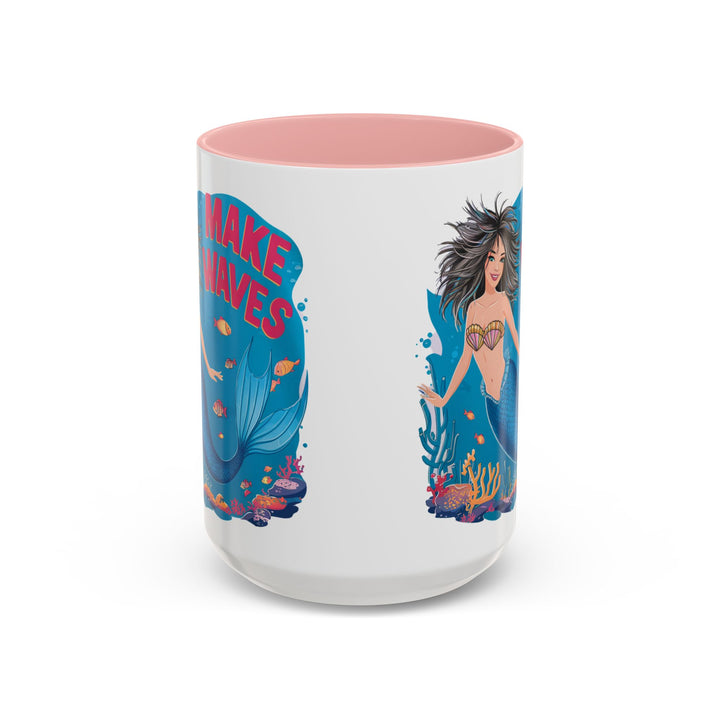 Accent Coffee Mug (11, 15oz) - Make Waves