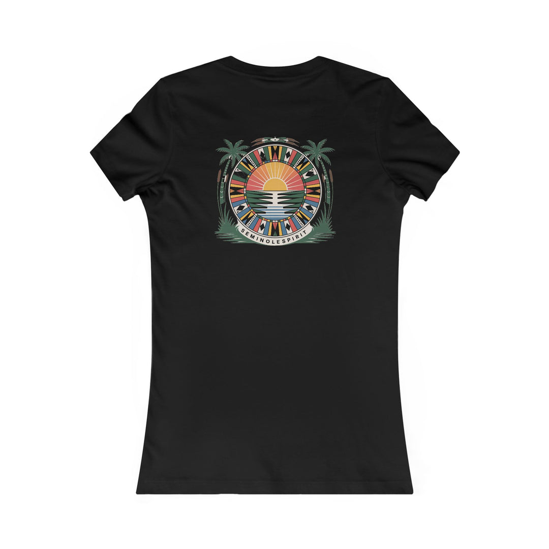 Seminole Sunset Vibes Women’s Tee – Summer Beachwear Casual Top & Vacation Style Gift