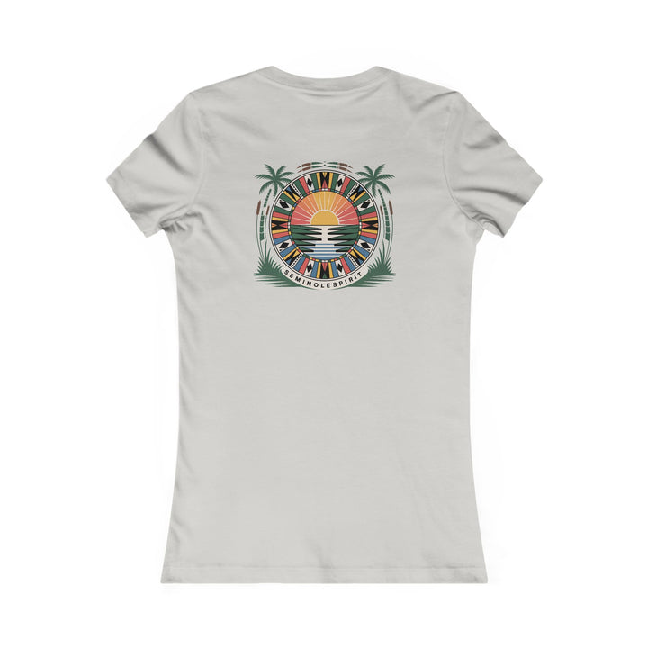 Seminole Sunset Vibes Women’s Tee – Summer Beachwear Casual Top & Vacation Style Gift