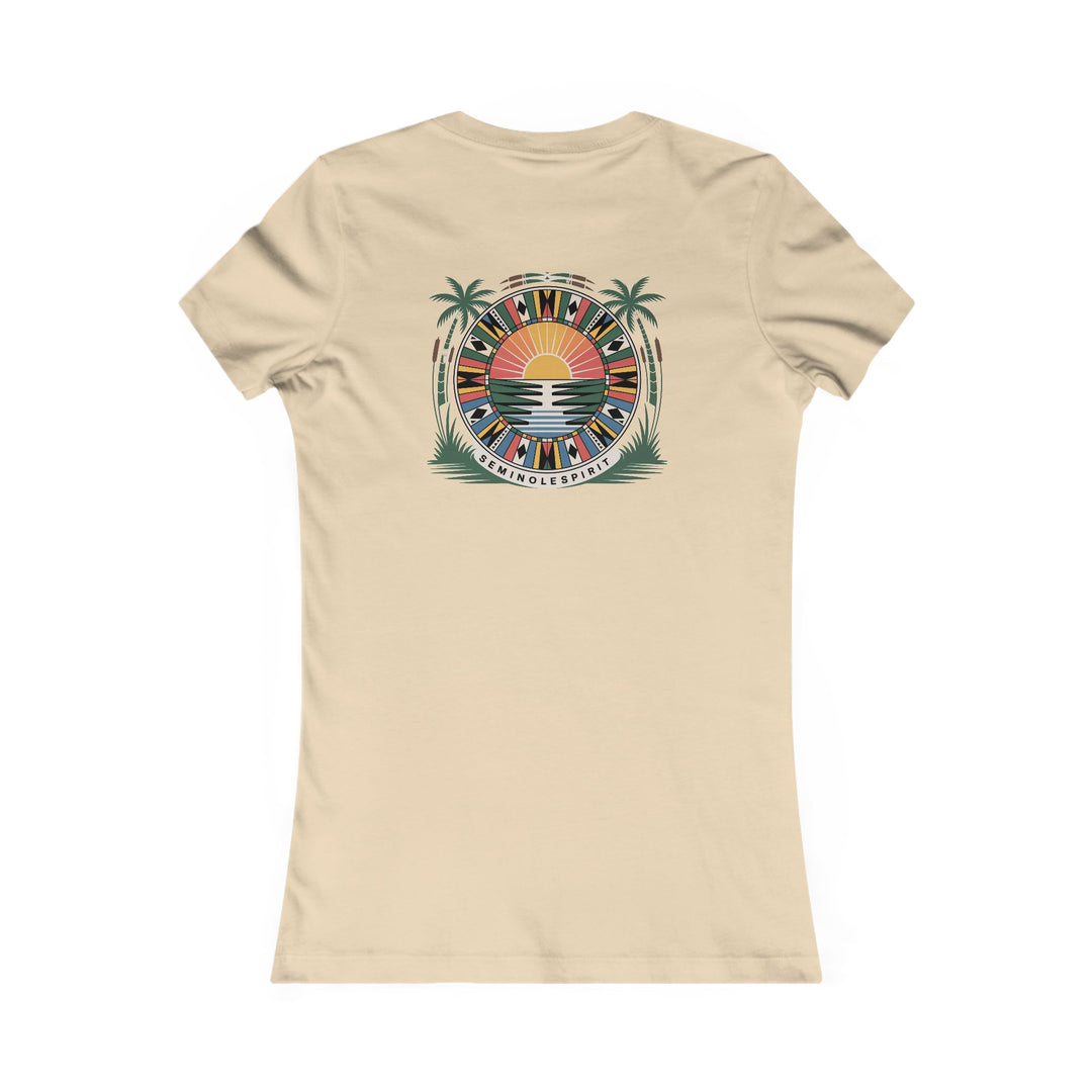 Seminole Sunset Vibes Women’s Tee – Summer Beachwear Casual Top & Vacation Style Gift