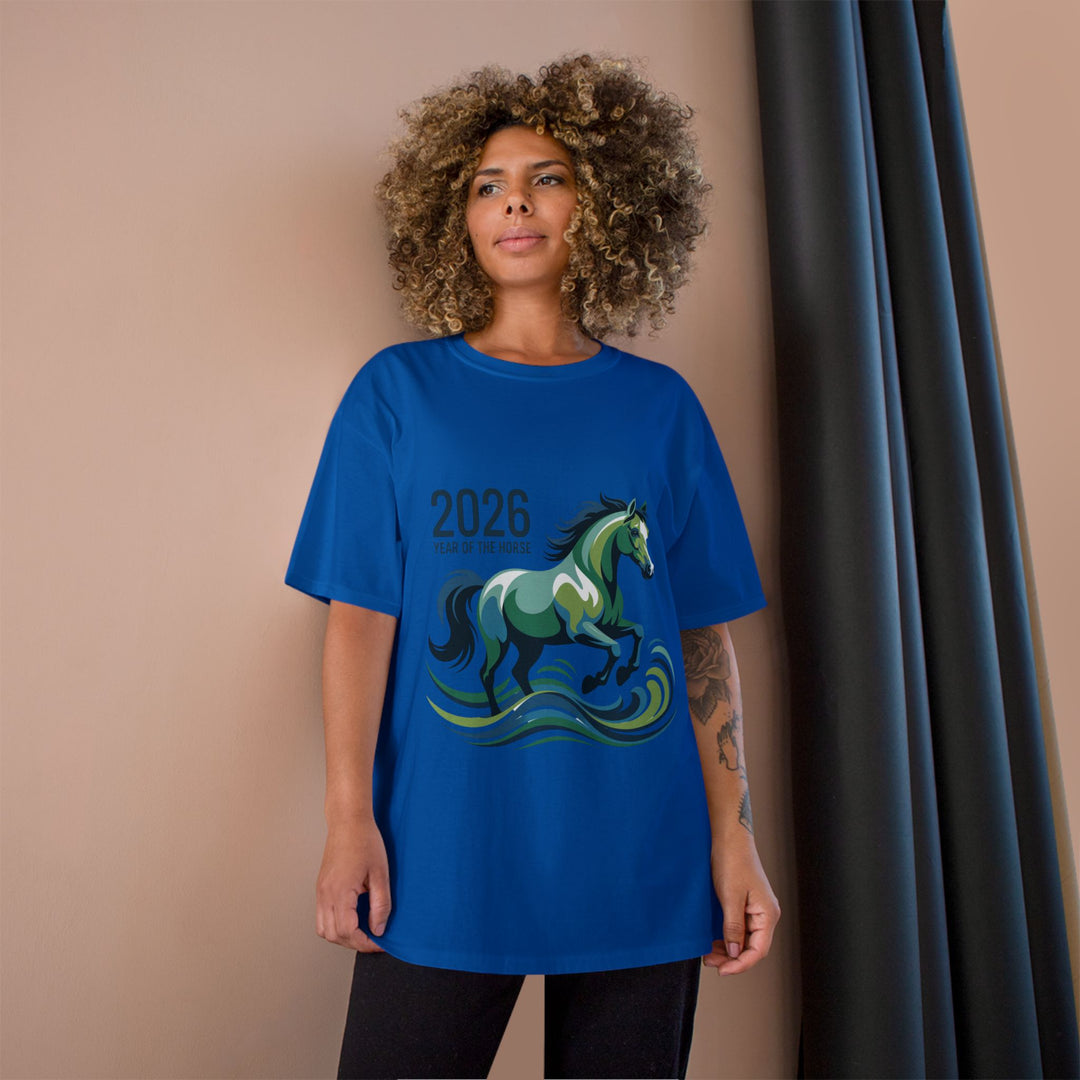 2026 Year of the Horse T-Shirt — Running Horse Graphic