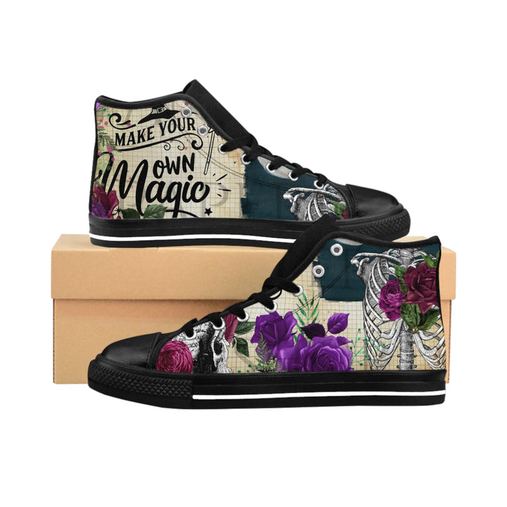 Women's Classic Sneakers - Make Your Own Magic