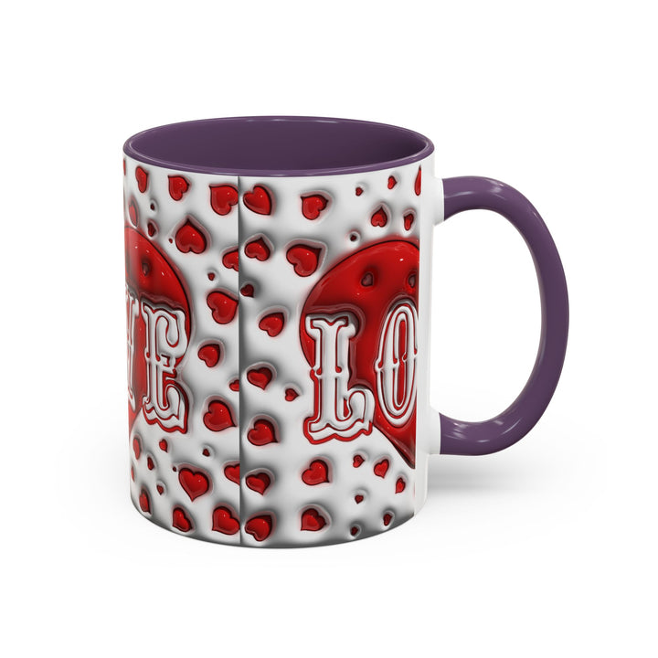 Accent Coffee Mug  - LOVE MUG