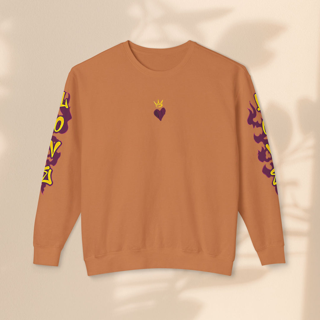 Unisex Lightweight Crewneck Sweatshirt - Love Never Fails