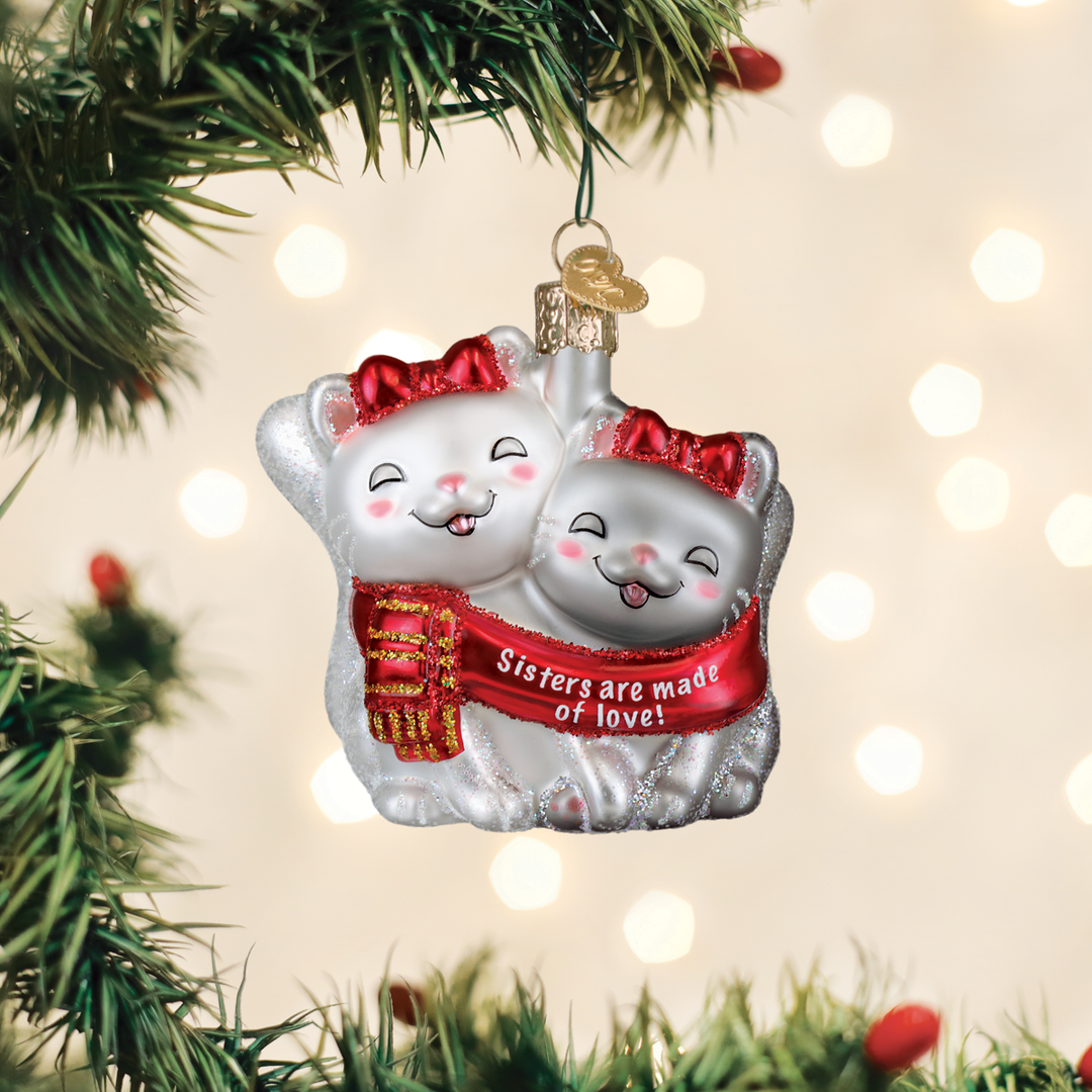 Sister Love Christmas Ornament – Meaningful Sister Gift