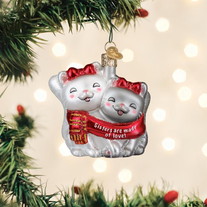 Sister Love Christmas Ornament – Meaningful Sister Gift