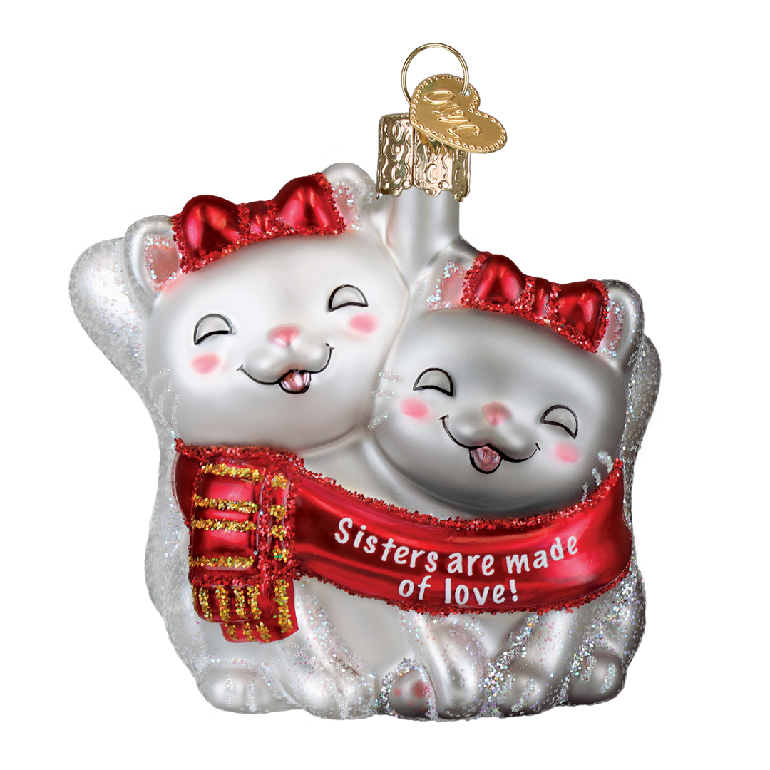 Sister Love Christmas Ornament – Meaningful Sister Gift