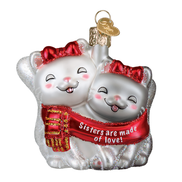 Sister Love Christmas Ornament – Meaningful Sister Gift