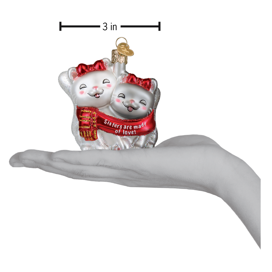 Sister Love Christmas Ornament – Meaningful Sister Gift