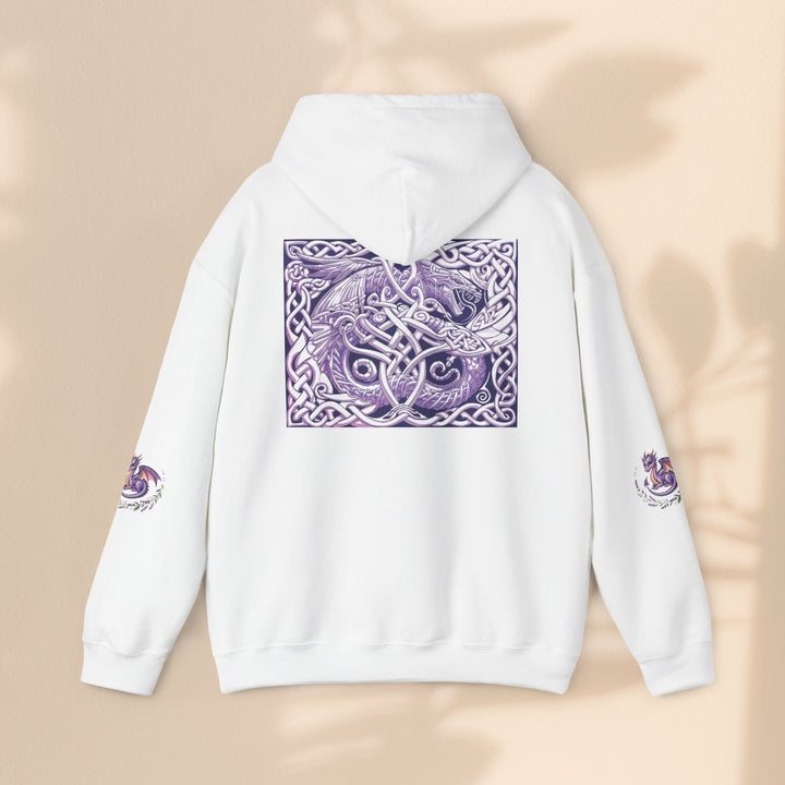 Celtic Dragon Hoodie, Gift for Fantasy Lovers