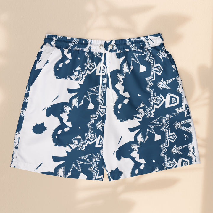 Tropical Vibes Unisex Swim Shorts | Beach Ready Swimwear - Shifting Design