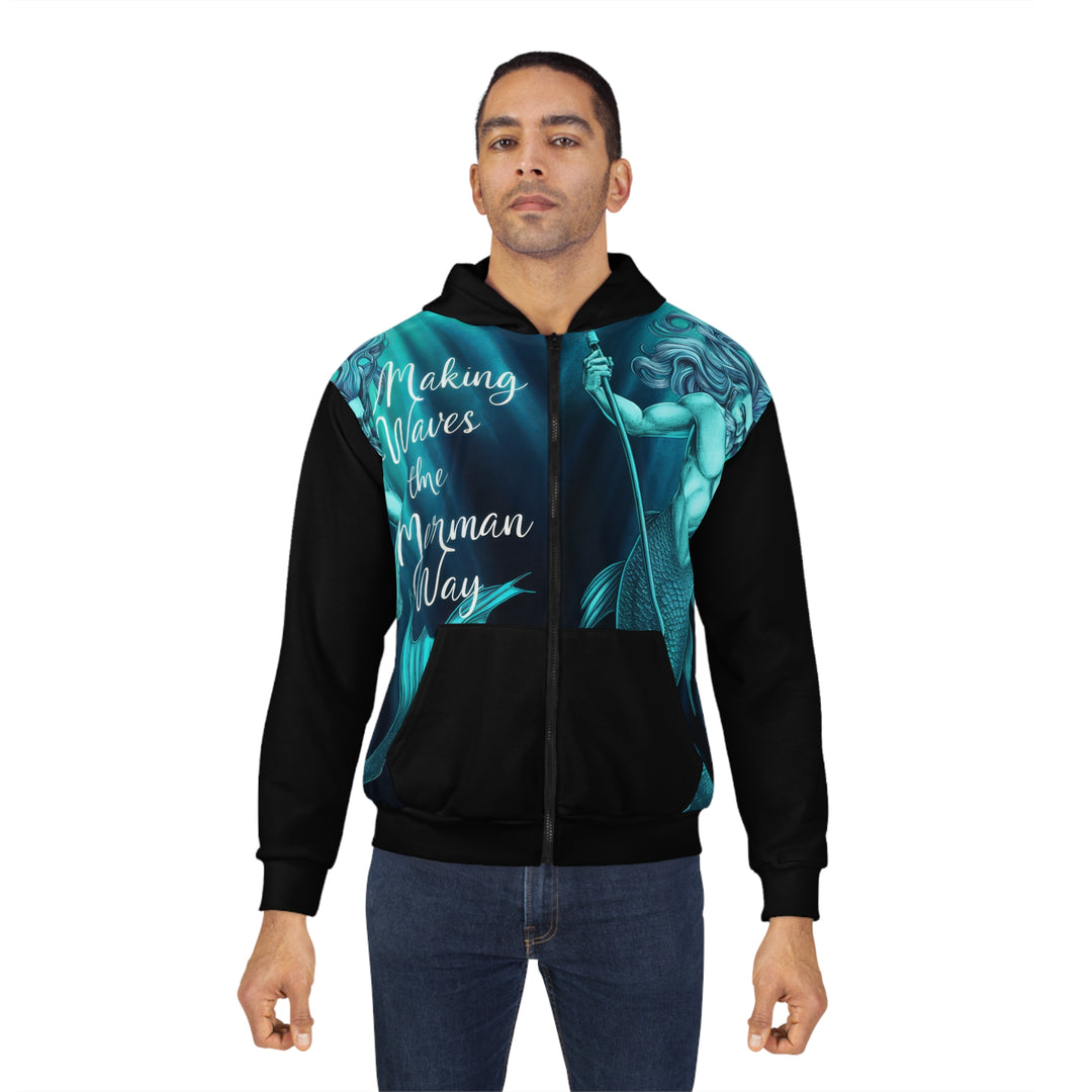 Unisex Zip Hoodie - The Merman Way