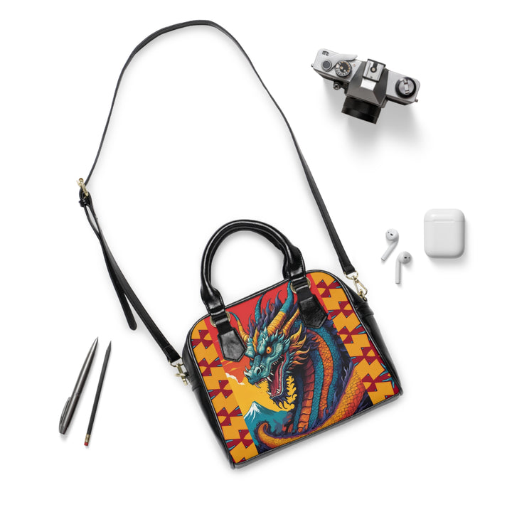 Dragon Power Shoulder Handbag