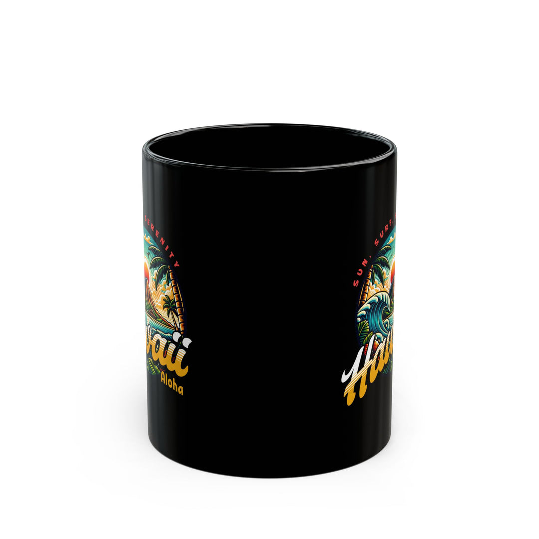 Black Mug (11oz, 15oz) - Hawaii Paradise