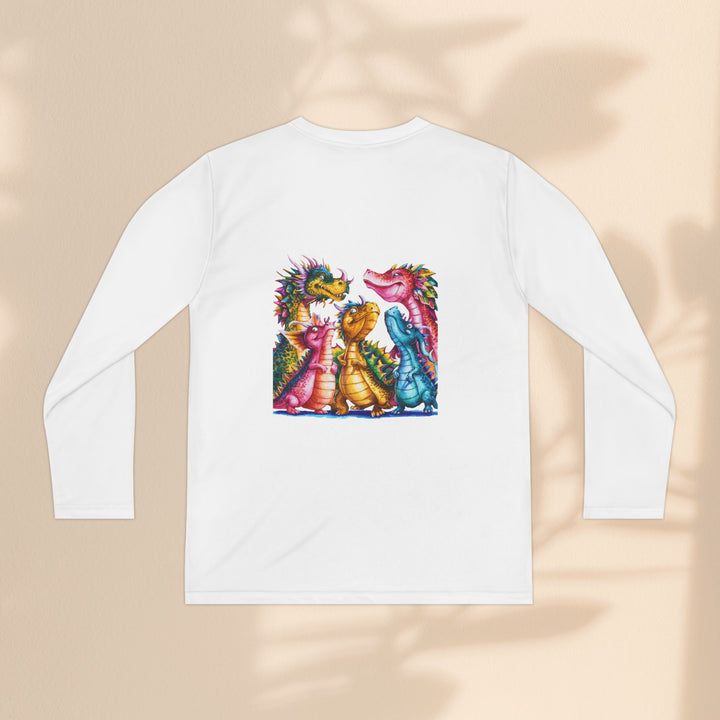 Youth Long Sleeve Competitor Tee - Dragon Joy