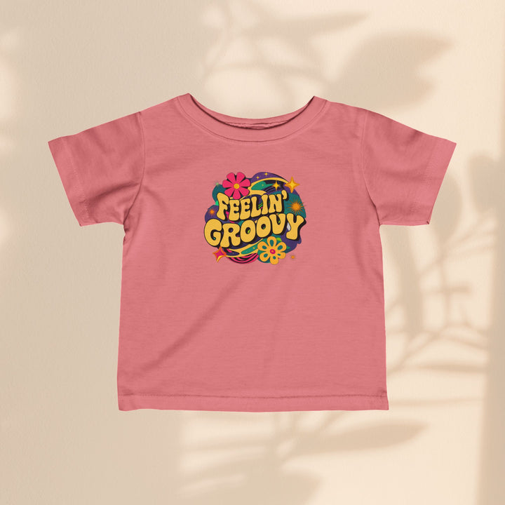 Infant Fine Jersey Tee - Feeling Groovy