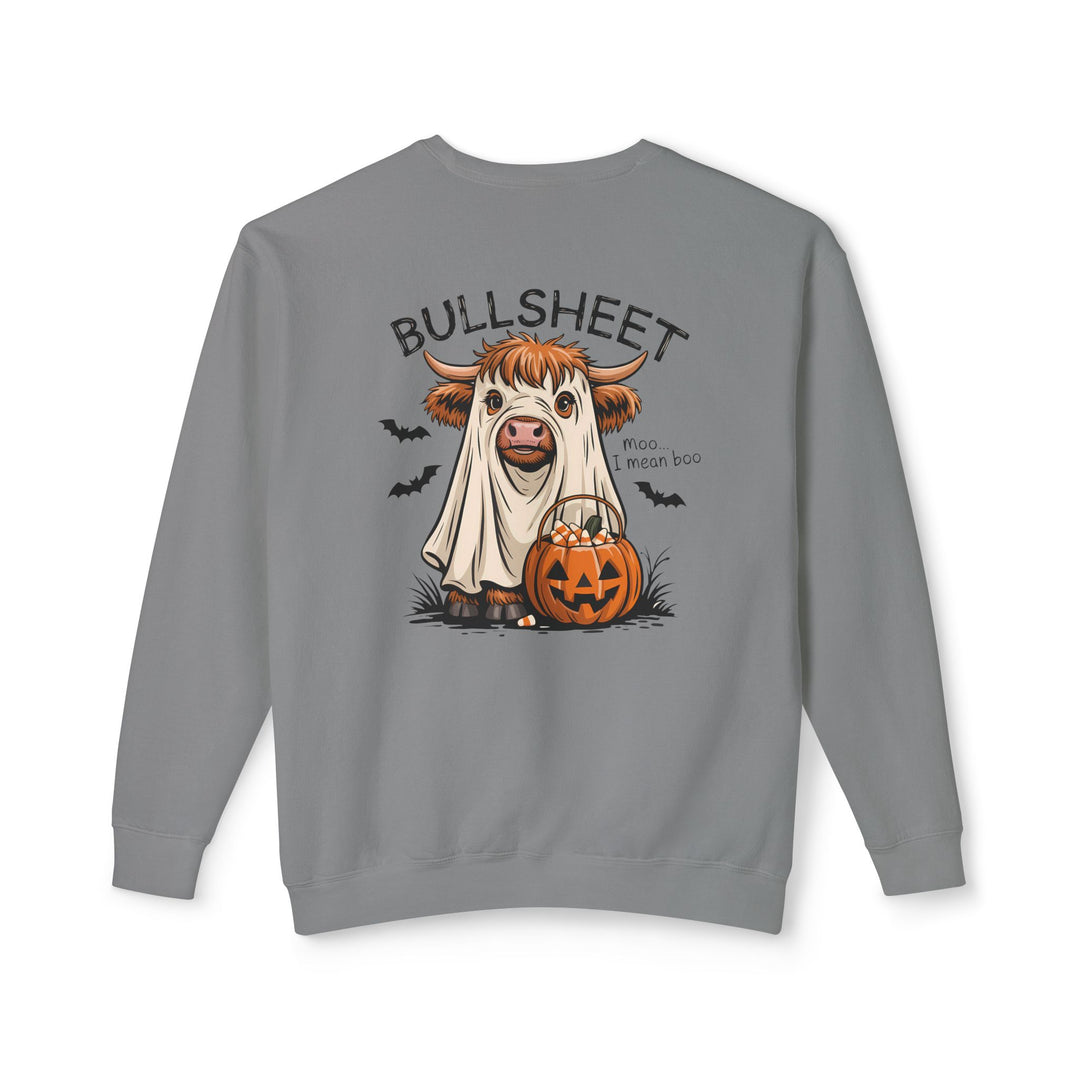 Cute Halloween Bullsheet Cow Sweatshirt